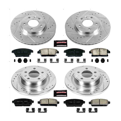 PowerStop Power Stop 12-17 Buick Verano Front & Rear Z23 Evolution Sport Brake Kit K5555