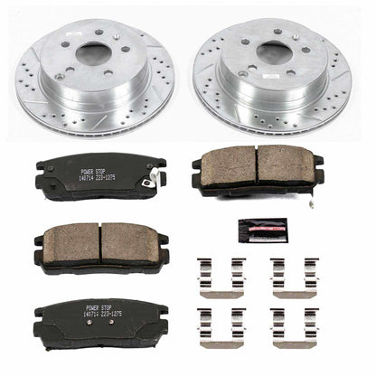 PowerStop Power Stop 10-17 Chevrolet Equinox Rear Z23 Evolution Sport Brake Kit K5558