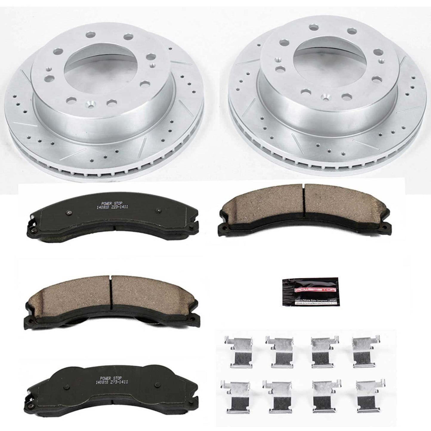 PowerStop Power Stop 2011 Chevrolet Silverado 2500 HD Front Z23 Evolution Sport Brake Kit K5559