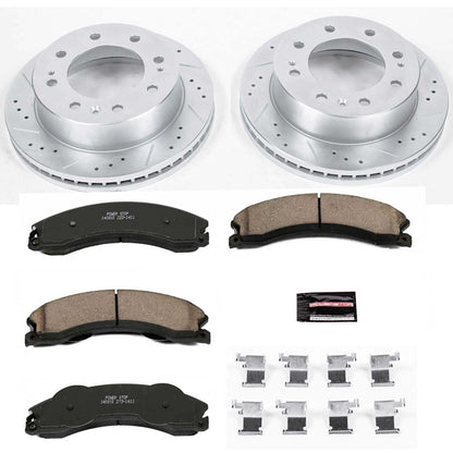 PowerStop Power Stop 2011 Chevrolet Silverado 2500 HD Front Z23 Evolution Sport Brake Kit K5559
