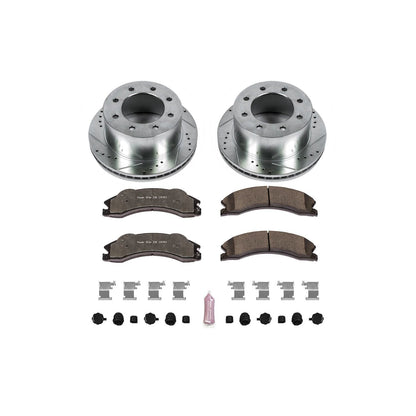 PowerStop Power Stop 11-19 Chevrolet Silverado 3500 HD Rear Z36 Truck & Tow Brake Kit K5562-36