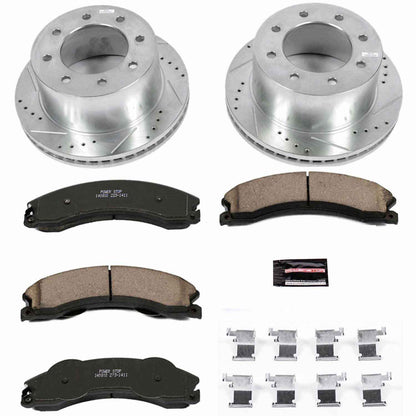 PowerStop Power Stop 11-19 Chevrolet Silverado 3500 HD Rear Z23 Evolution Sport Brake Kit K5562