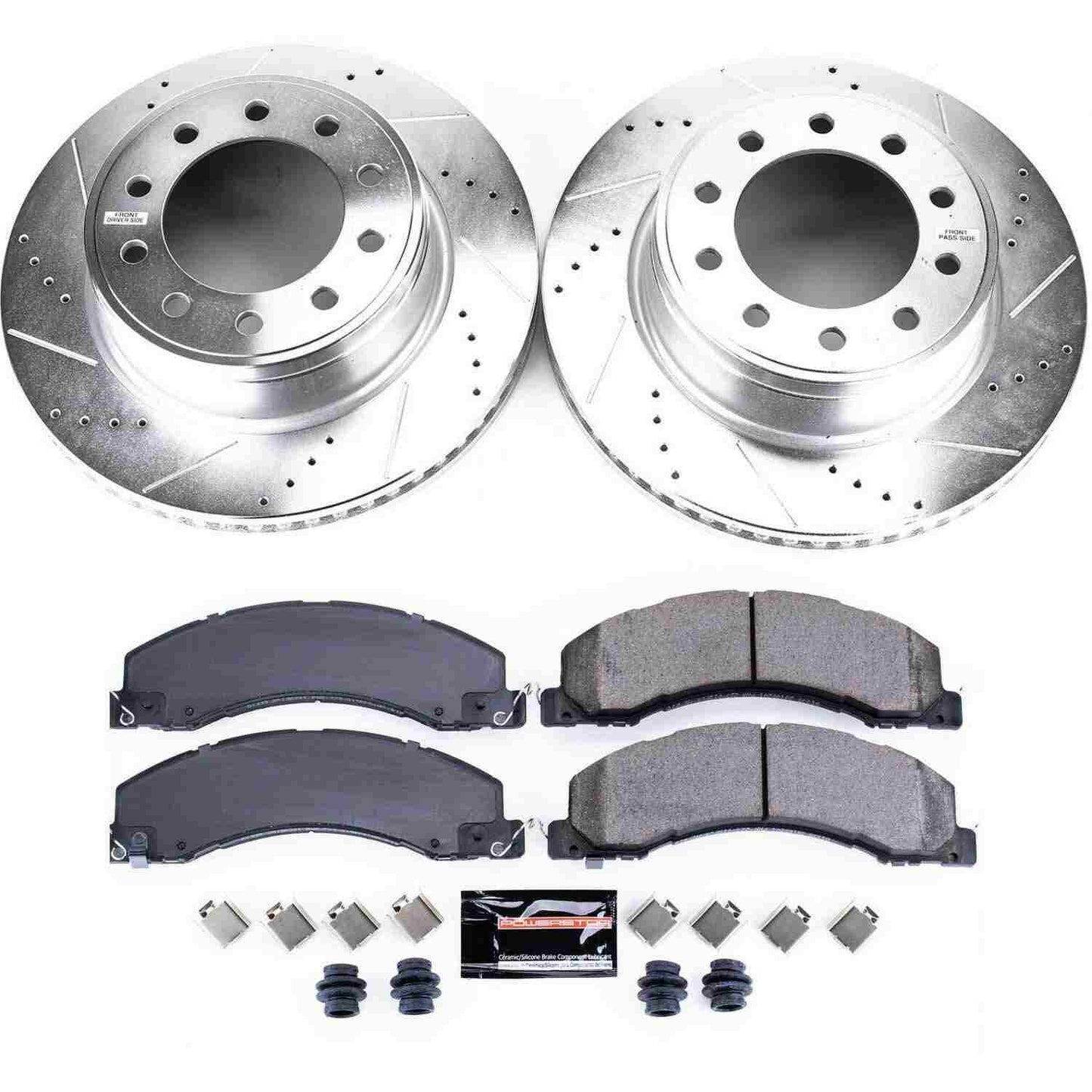 PowerStop Power Stop 11-18 Ram 4500 Front Z23 Evolution Sport Brake Kit K5567