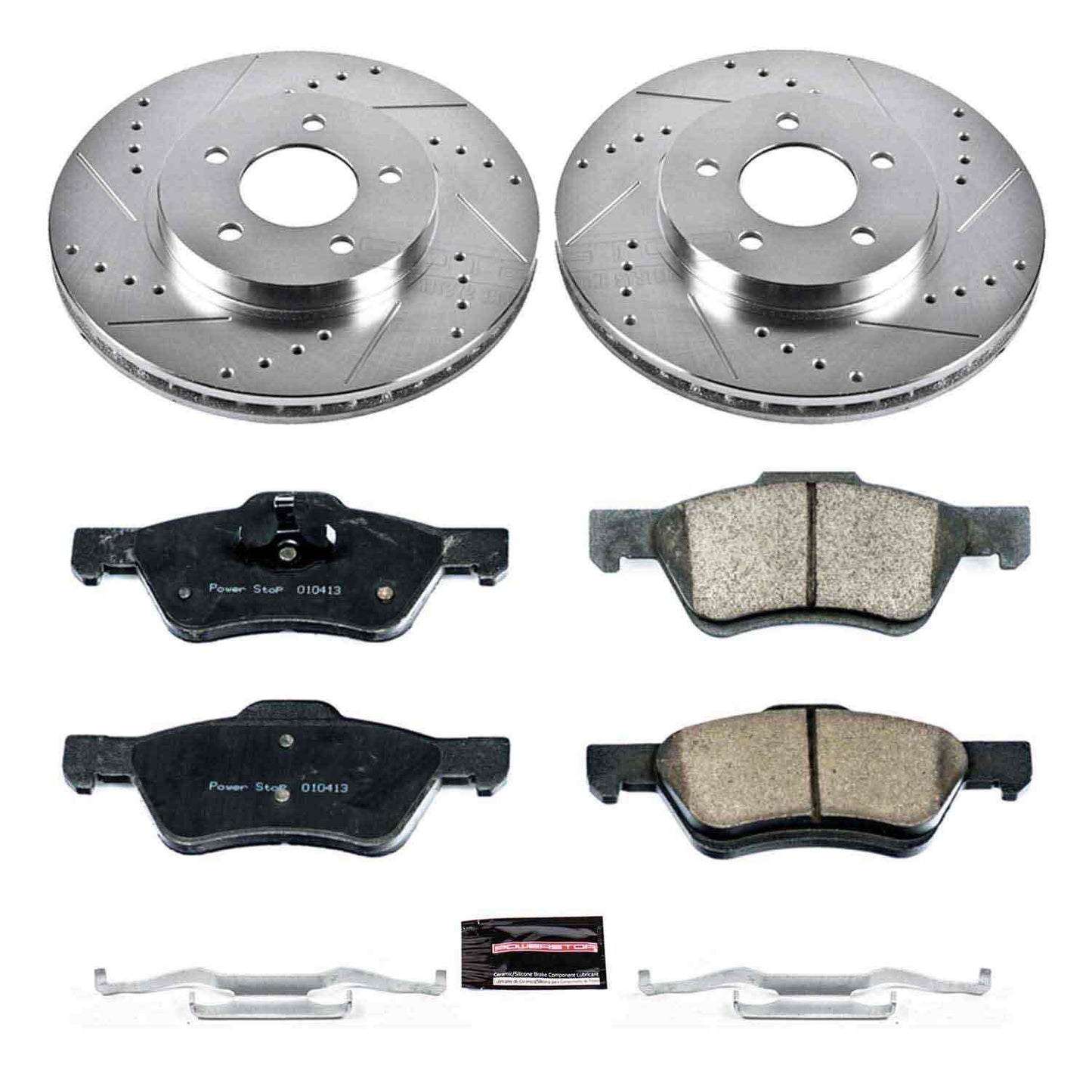PowerStop Power Stop 10-12 Ford Escape Front Z23 Evolution Sport Brake Kit K5572