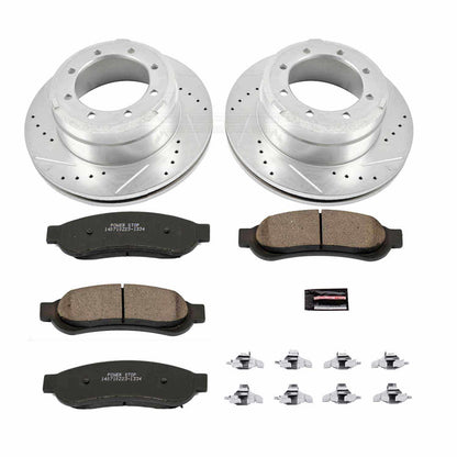 PowerStop Power Stop 10-12 Ford F-350 Super Duty Rear Z23 Evolution Sport Brake Kit K5579