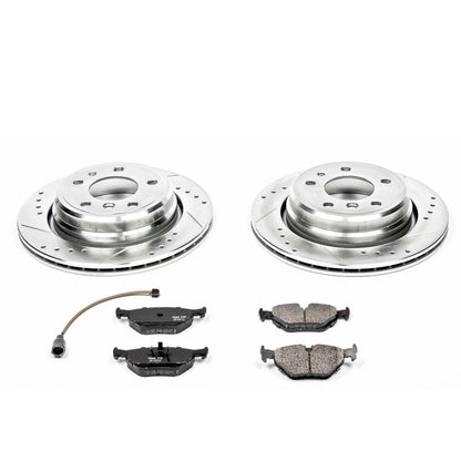 PowerStop Power Stop 94-95 BMW 540i Rear Z23 Evolution Sport Brake Kit K557