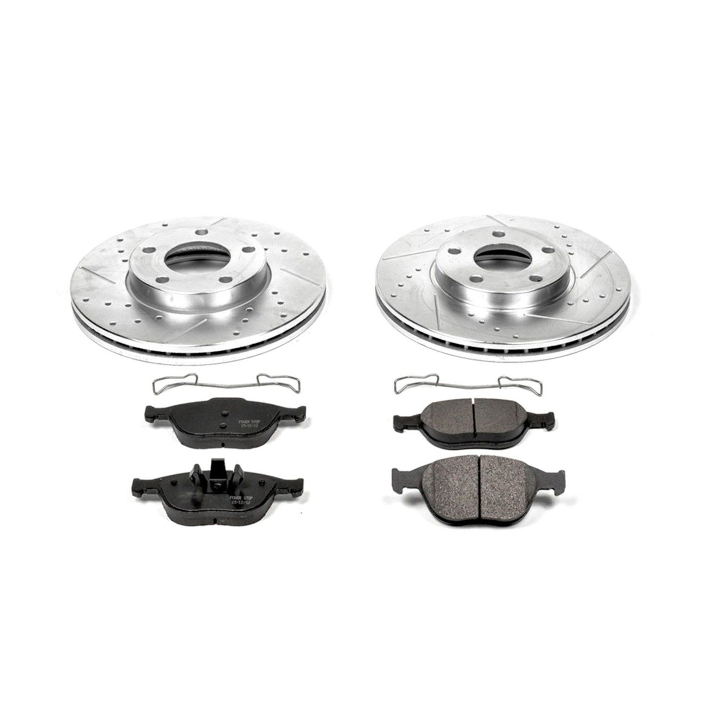 PowerStop Power Stop 10-13 Ford Transit Connect Front Z23 Evolution Sport Brake Kit K5580