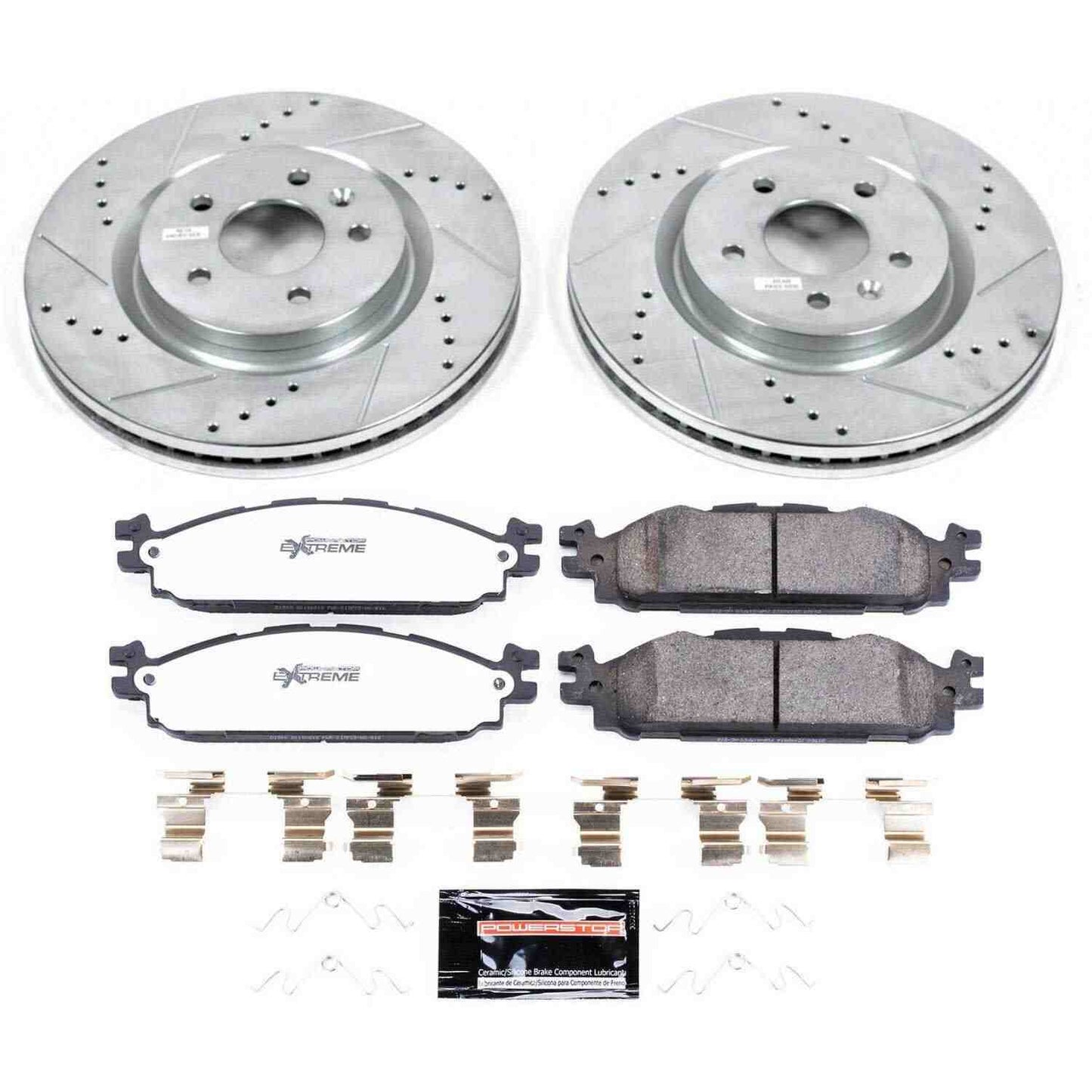 PowerStop Power Stop 11-19 Ford Explorer Front Z36 Truck & Tow Brake Kit K5583-36