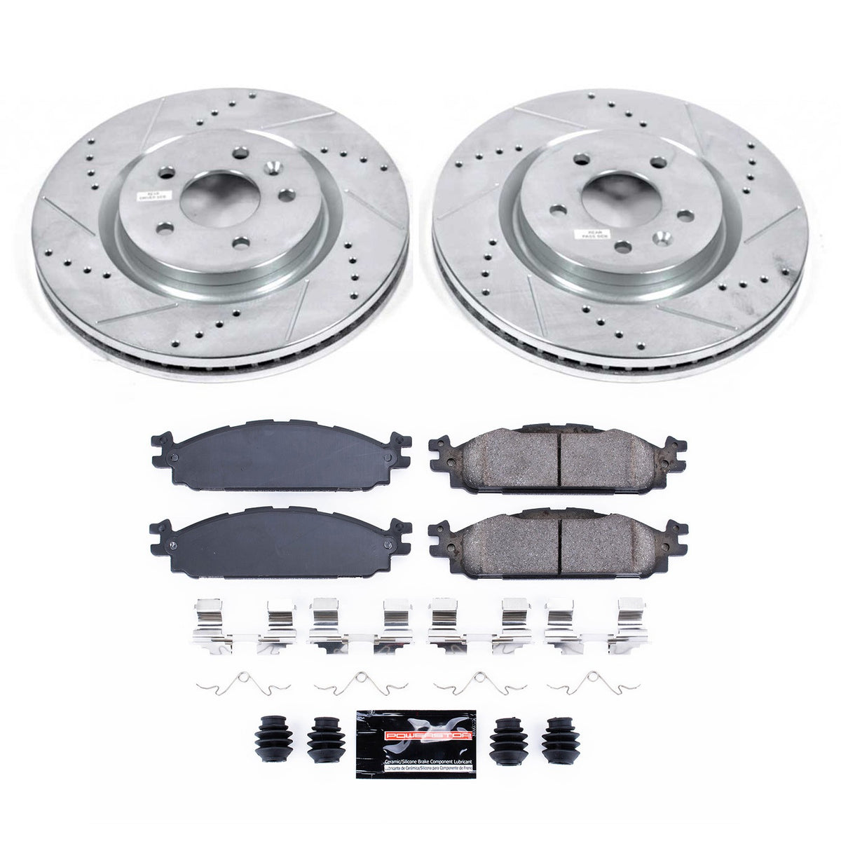PowerStop Power Stop 11-19 Ford Explorer Front Z23 Evolution Sport Brake Kit K5583