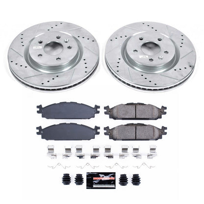PowerStop Power Stop 11-19 Ford Explorer Front Z23 Evolution Sport Brake Kit K5583