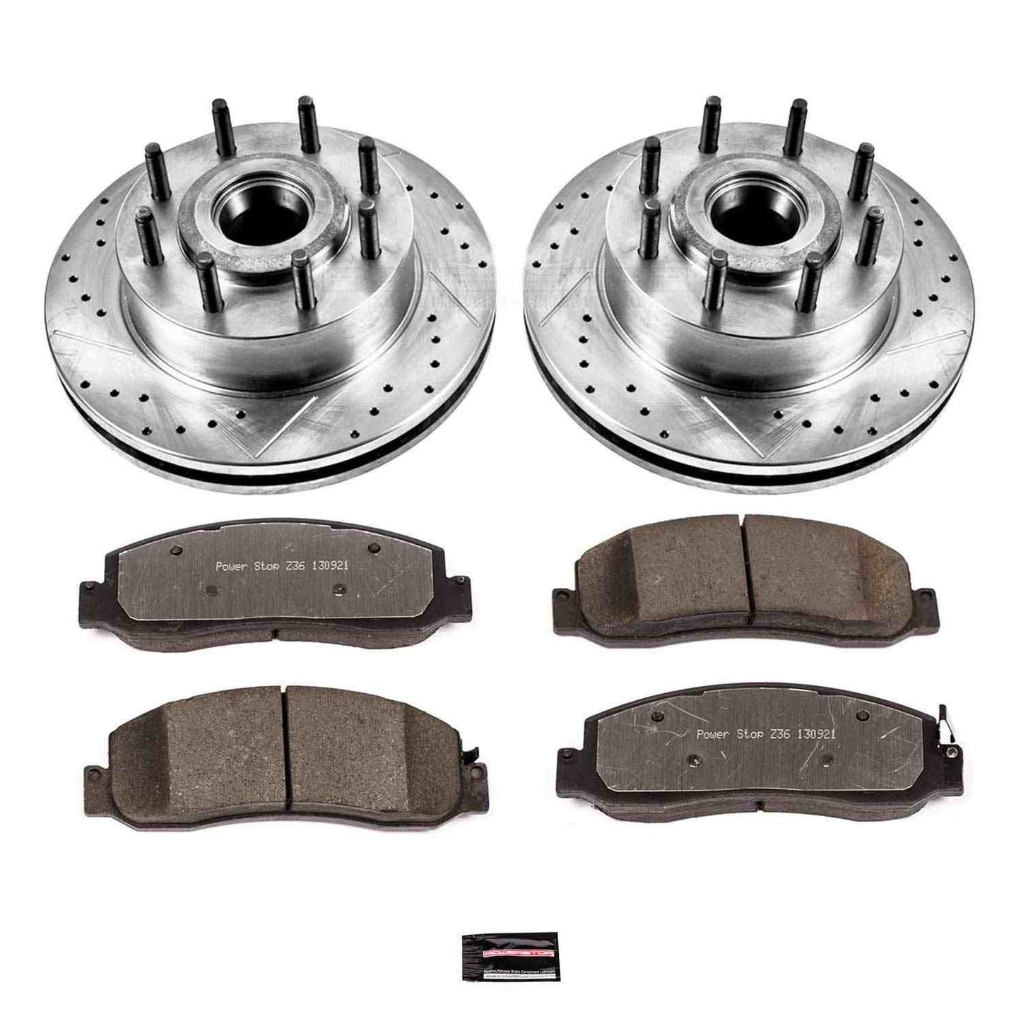 PowerStop Power Stop 09-11 Ford F-250 Super Duty Front Z36 Truck & Tow Brake Kit K5588-36