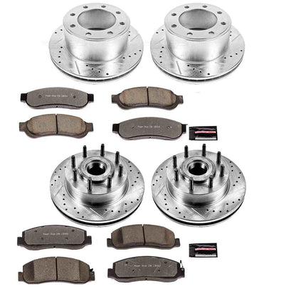 PowerStop Power Stop 10-11 Ford F-250 Super Duty Front & Rear Z36 Truck & Tow Brake Kit K5590-36