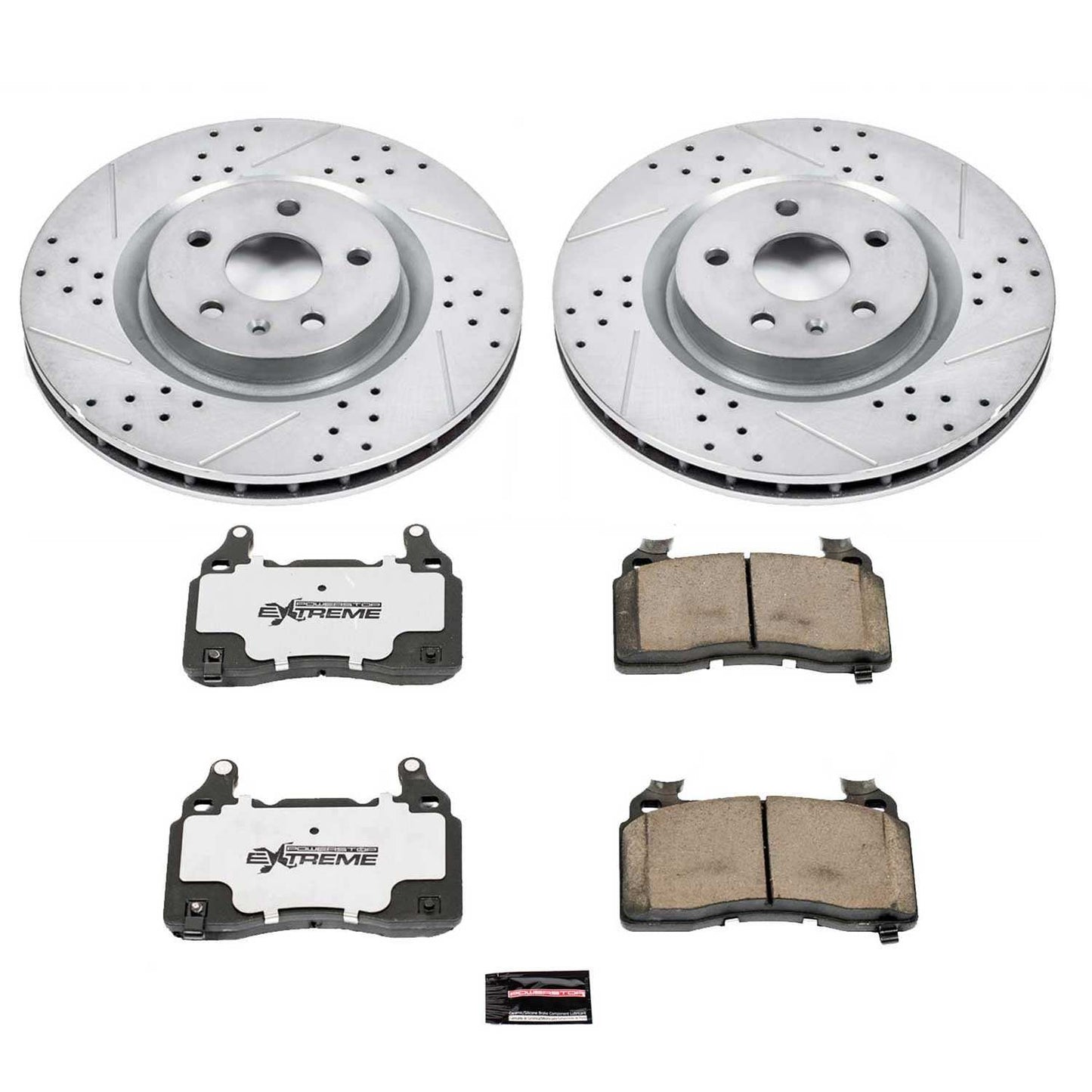 PowerStop Power Stop 10-15 Chevrolet Camaro Front Z26 Street Warrior Brake Kit K5602-26