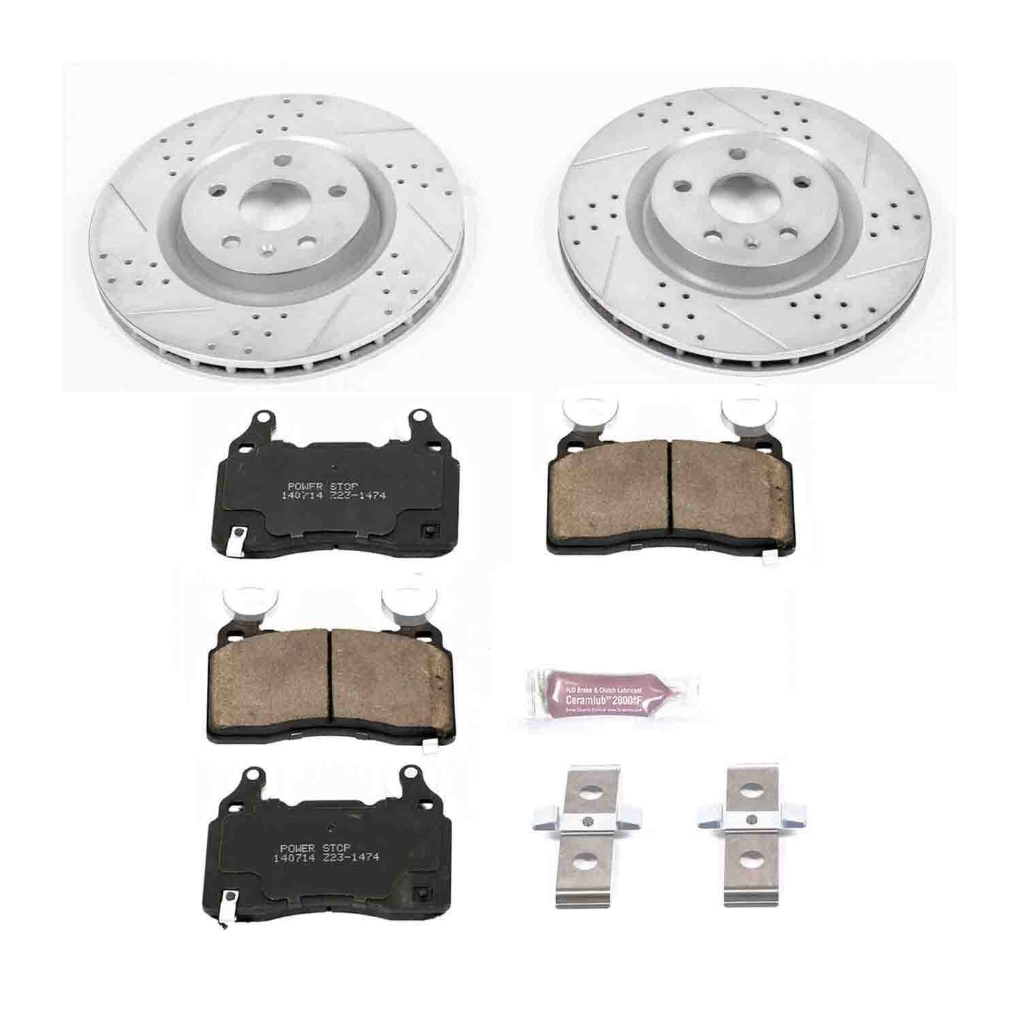 PowerStop Power Stop 10-15 Chevrolet Camaro Front Z23 Evolution Sport Brake Kit K5602