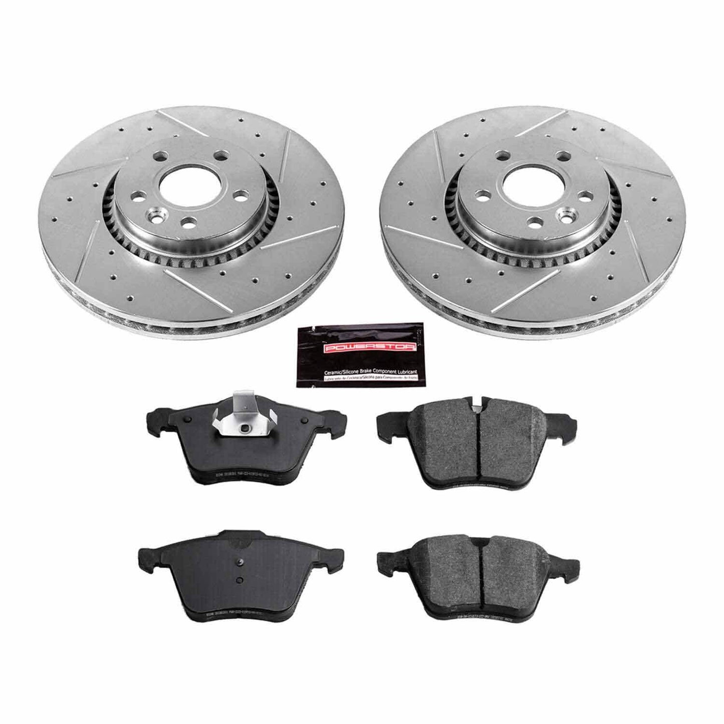 PowerStop Power Stop 11-14 Volvo S60 Front Z23 Evolution Sport Brake Kit K5613