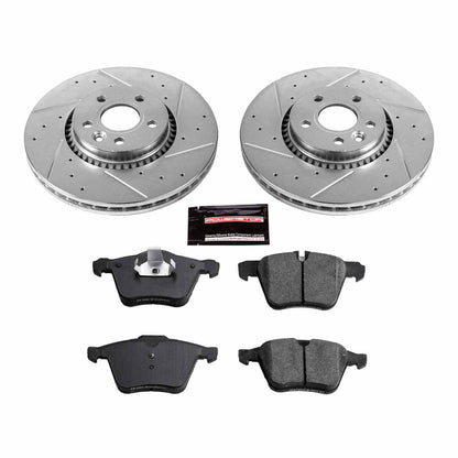 PowerStop Power Stop 11-14 Volvo S60 Front Z23 Evolution Sport Brake Kit K5613