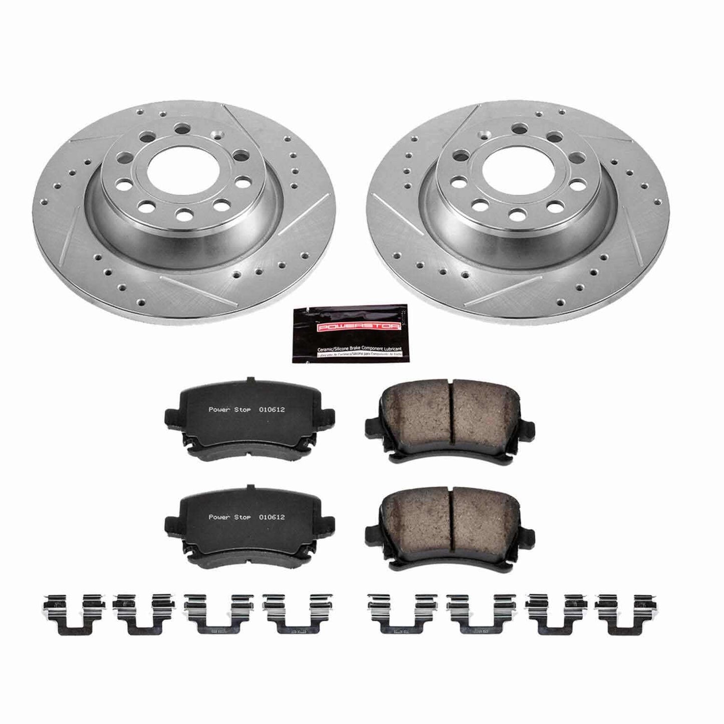 PowerStop Power Stop 2013 Audi A3 Rear Z23 Evolution Sport Brake Kit K5662