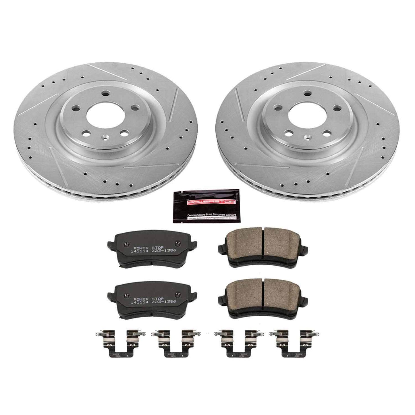 PowerStop Power Stop 13-17 Audi Q5 Rear Z23 Evolution Sport Brake Kit K5678