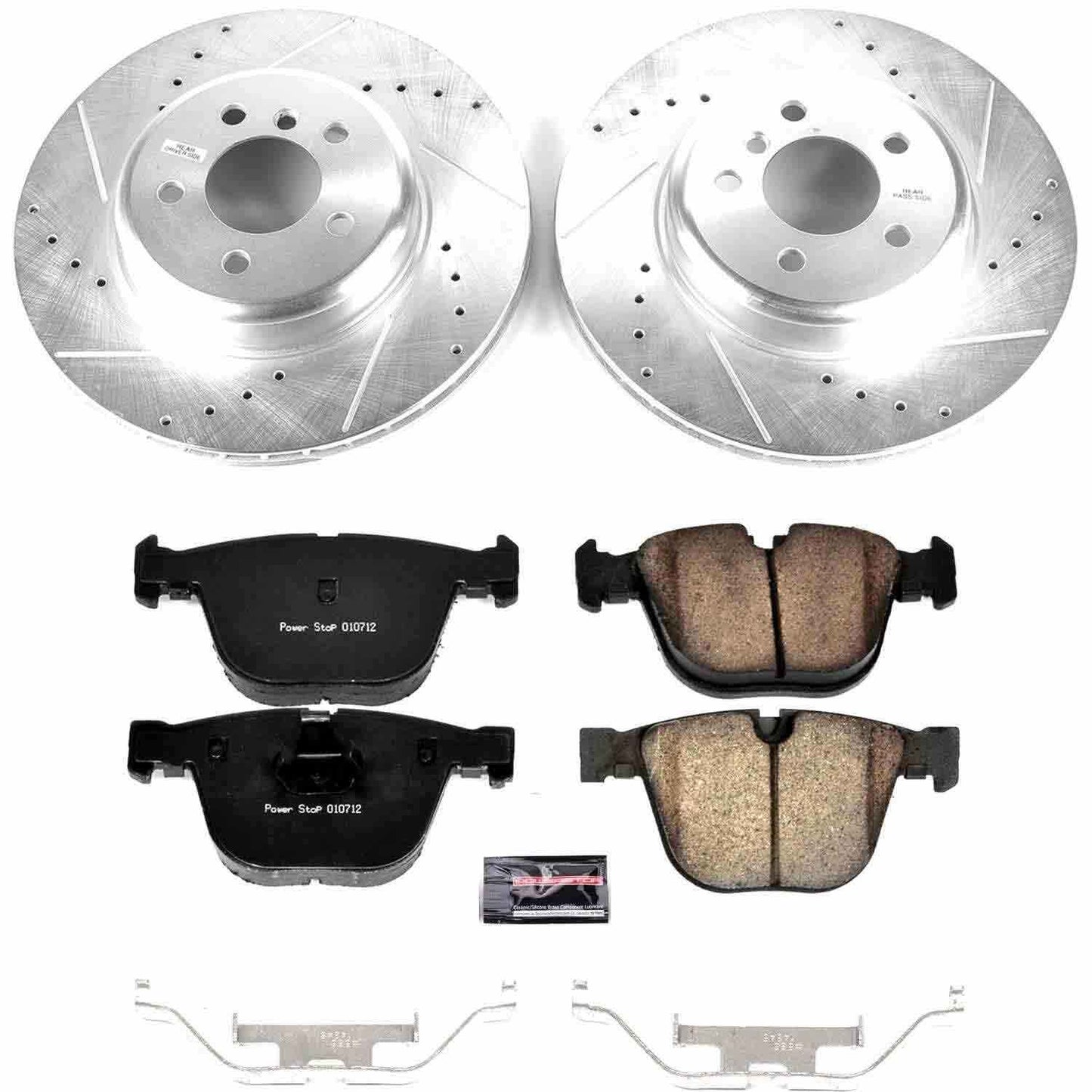 PowerStop Power Stop 11-15 BMW 740i Rear Z23 Evolution Sport Brake Kit K5694