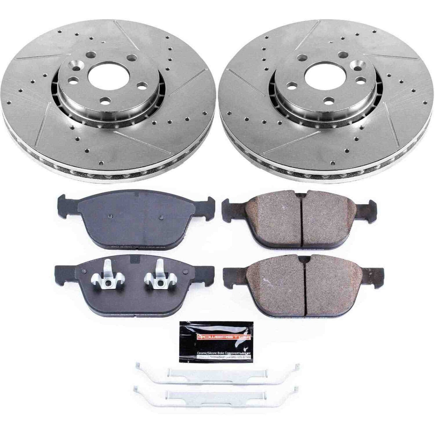 PowerStop Power Stop 10-15 Volvo XC60 Front Z23 Evolution Sport Brake Kit K5702
