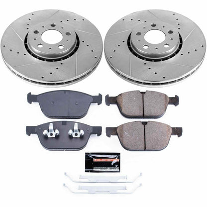 PowerStop Power Stop 03-14 Volvo XC90 Front Z23 Evolution Sport Brake Kit K5707