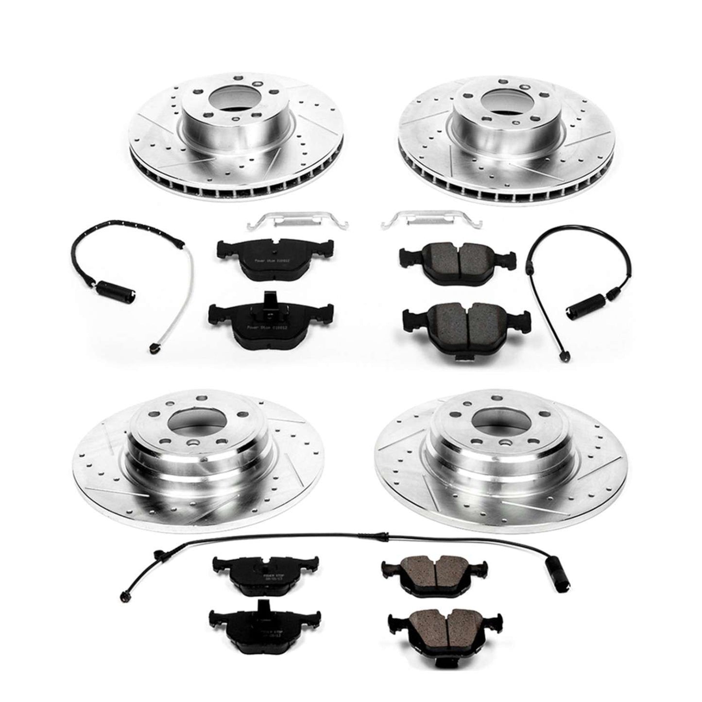 PowerStop Power Stop 1995 BMW 740i Front & Rear Z23 Evolution Sport Brake Kit K5710