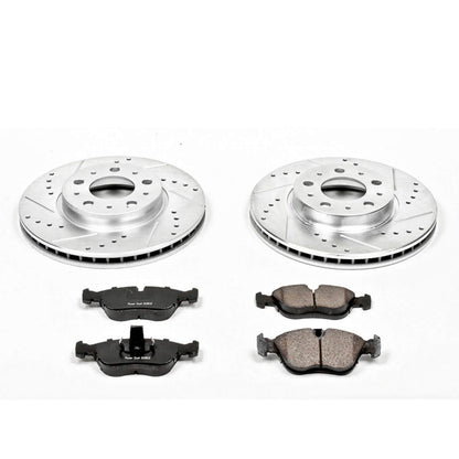 PowerStop Power Stop 94-97 Volvo 850 Front Z23 Evolution Sport Brake Kit K572