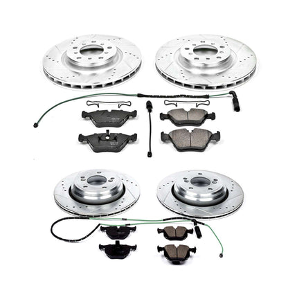PowerStop Power Stop 01-06 BMW M3 Front & Rear Z23 Evolution Sport Brake Kit K5730