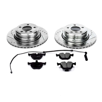 PowerStop Power Stop 02-06 BMW X5 Rear Z23 Evolution Sport Brake Kit K5734