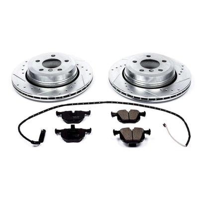PowerStop Power Stop 04-10 BMW X3 Rear Z23 Evolution Sport Brake Kit K5738