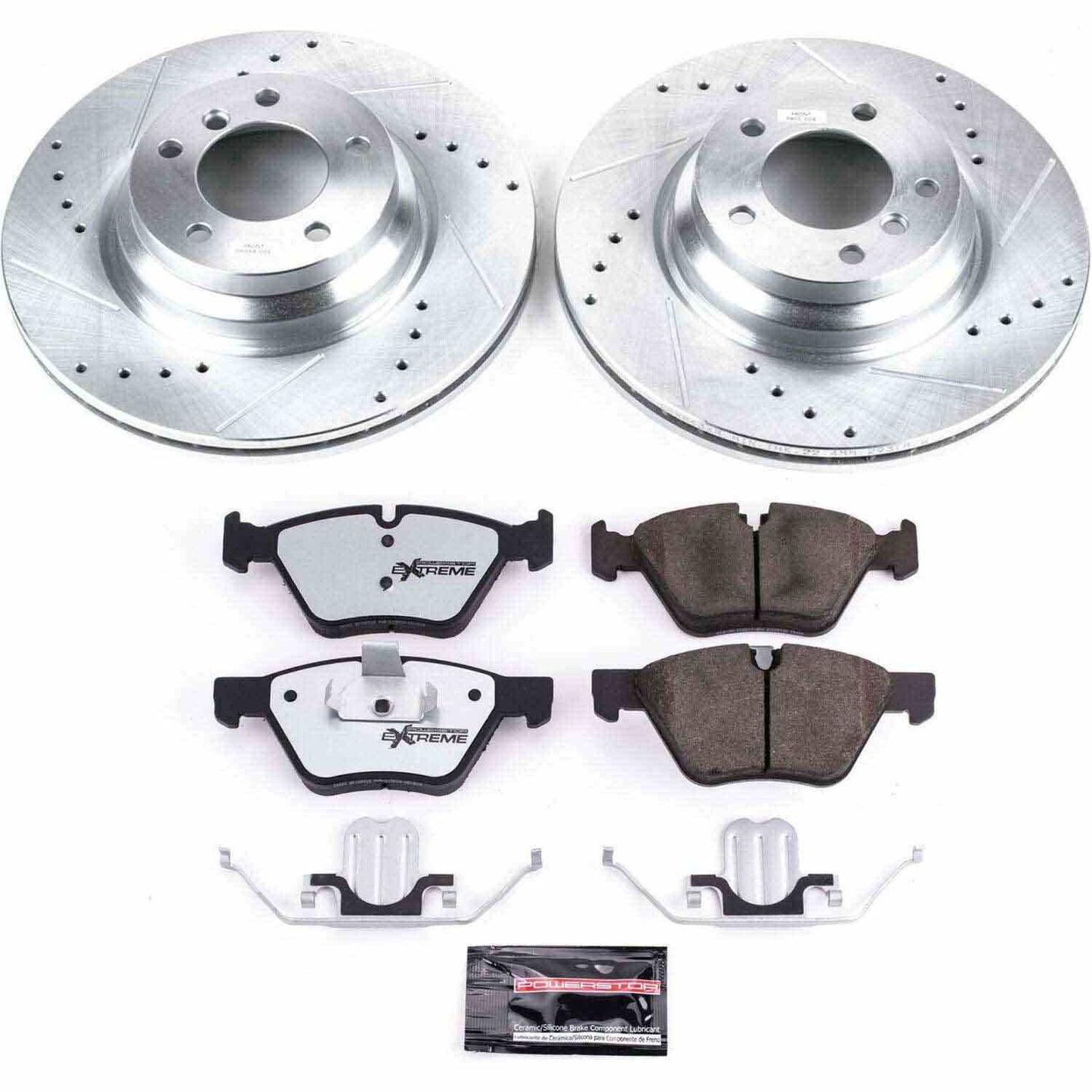 PowerStop Power Stop 2006 BMW 330xi Front Z26 Street Warrior Brake Kit K5767-26