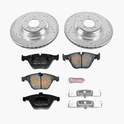 PowerStop Power Stop 2010 BMW 335i xDrive Front Z23 Evolution Sport Brake Kit K5774