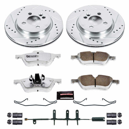 PowerStop Power Stop 07-08 Mini Cooper Front Z26 Street Warrior Brake Kit K5780-26