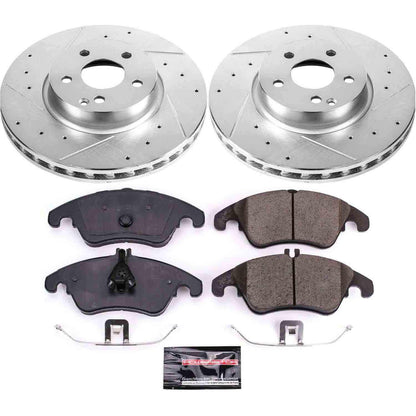 PowerStop Power Stop 13-14 Mercedes-Benz C300 Front Z23 Evolution Sport Brake Kit K5792