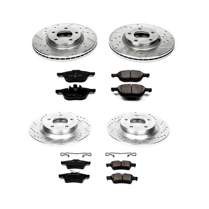 PowerStop Power Stop 08-10 Mazda 5 Front & Rear Z23 Evolution Sport Brake Kit K5804