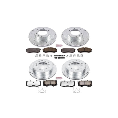 PowerStop Power Stop 10-14 Toyota FJ Cruiser Front & Rear Z36 Truck & Tow Brake Kit K5805-36
