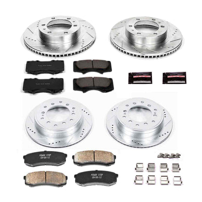PowerStop Power Stop 10-14 Toyota FJ Cruiser Front & Rear Z23 Evolution Sport Brake Kit K5805