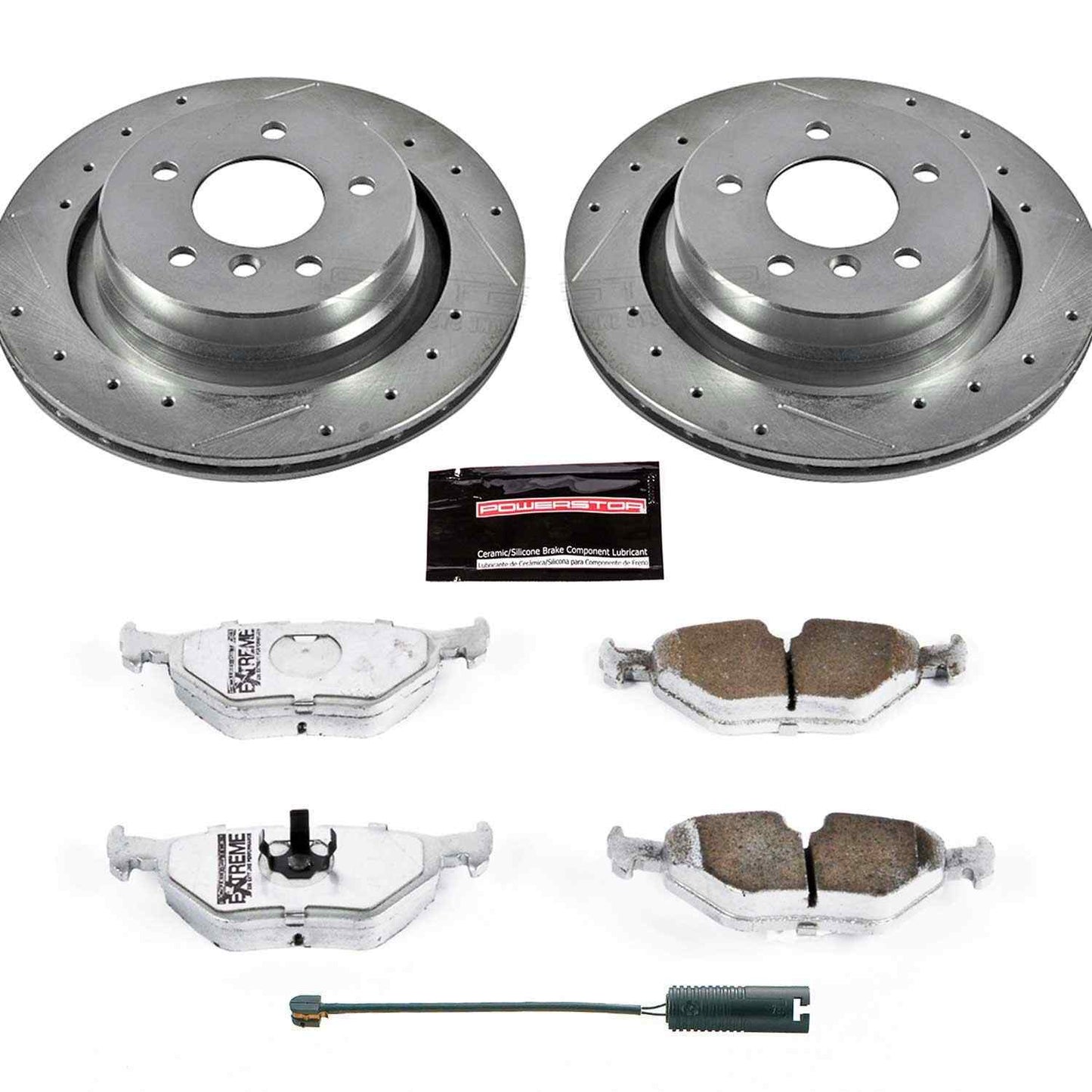 PowerStop Power Stop 95-99 BMW M3 Rear Z26 Street Warrior Brake Kit K581-26