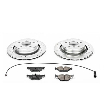 PowerStop Power Stop 95-99 BMW M3 Rear Z23 Evolution Sport Brake Kit K581