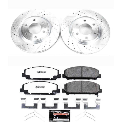 PowerStop Power Stop 12-15 Nissan Armada Front Z36 Truck & Tow Brake Kit K5821-36