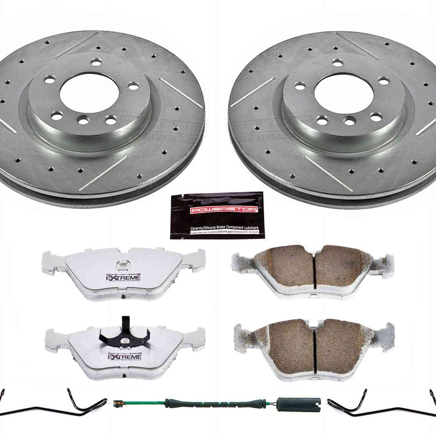PowerStop Power Stop 95-99 BMW M3 Front Z26 Street Warrior Brake Kit K582-26