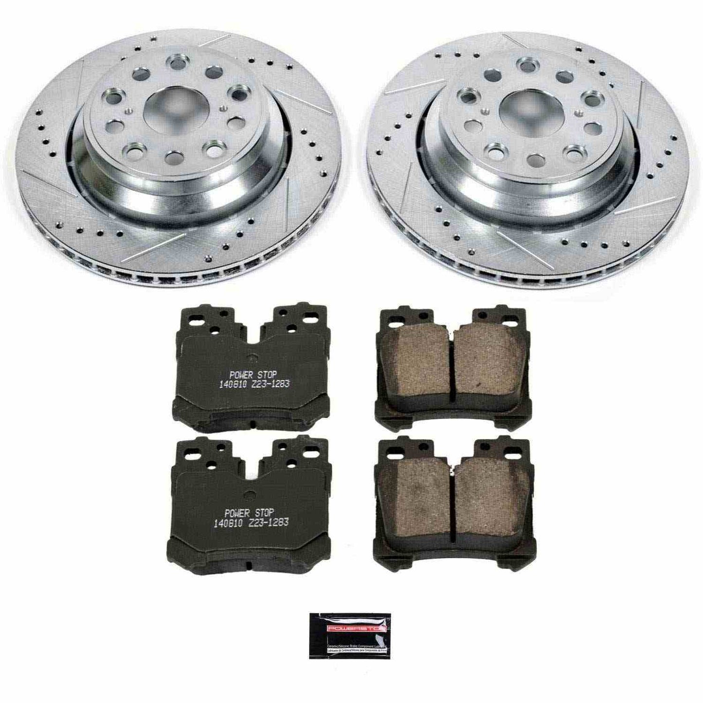 PowerStop Power Stop 10-17 Lexus LS460 Rear Z23 Evolution Sport Brake Kit K5840