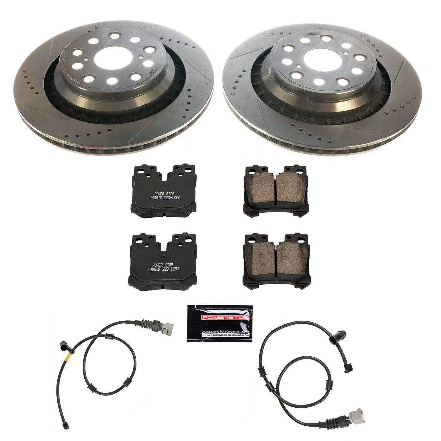 PowerStop Power Stop 10-17 Lexus LS460 Rear Z23 Evolution Sport Brake Kit K5841
