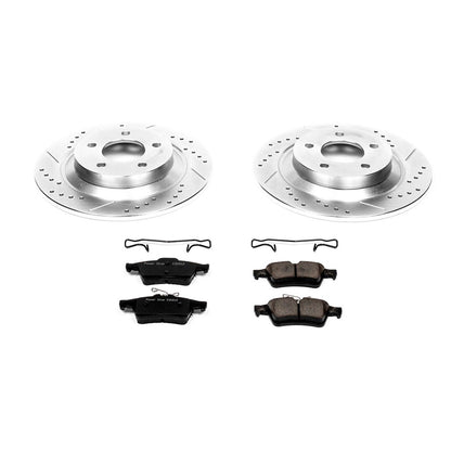 PowerStop Power Stop 08-10 Mazda 5 Rear Z23 Evolution Sport Brake Kit K5842