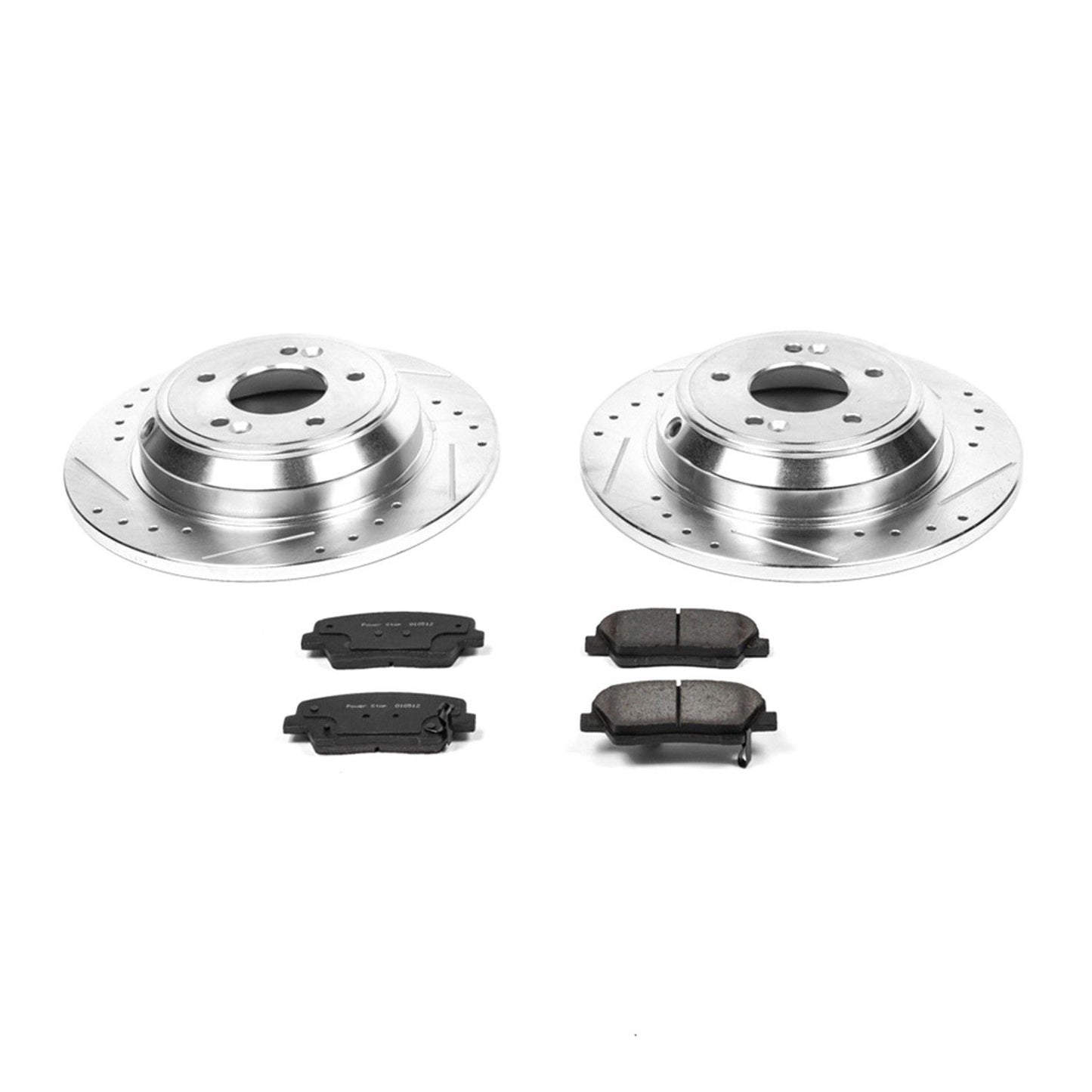PowerStop Power Stop 2009 Hyundai Genesis Rear Z23 Evolution Sport Brake Kit K5847