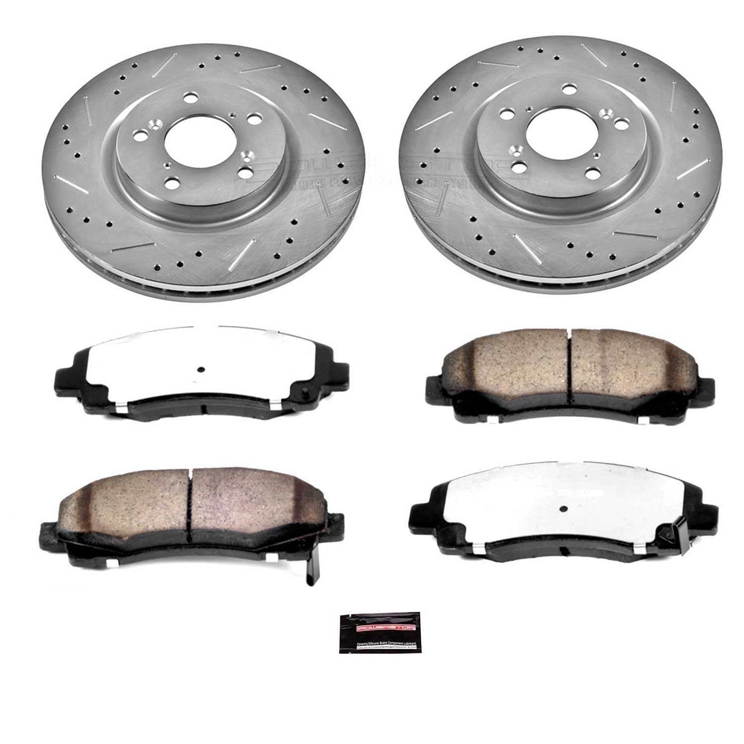 PowerStop Power Stop 09-14 Acura TL Front Z36 Truck & Tow Brake Kit K5855-36