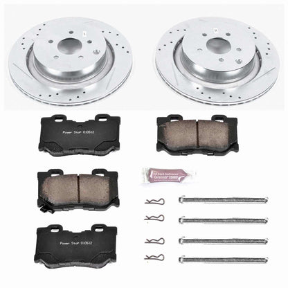 PowerStop Power Stop 09-13 Infiniti FX50 Rear Z23 Evolution Sport Brake Kit K5861