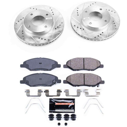 PowerStop Power Stop 09-11 Nissan Versa Front Z23 Evolution Sport Brake Kit K5862