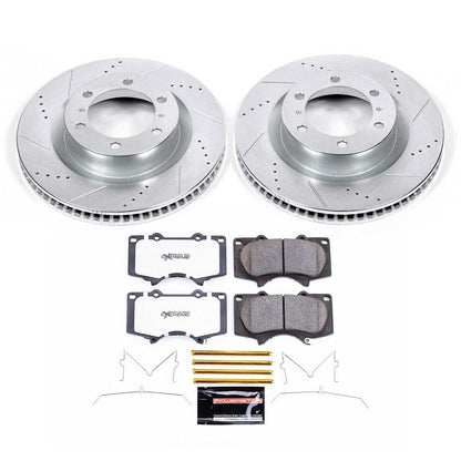 PowerStop Power Stop 10-19 Lexus GX460 Front Z36 Truck & Tow Brake Kit K5873-36