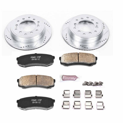 PowerStop Power Stop 10-19 Lexus GX460 Rear Z23 Evolution Sport Brake Kit K5875